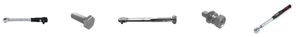 Torque Wrench and Bolts Image