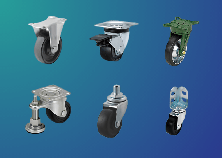 caster mounting methods