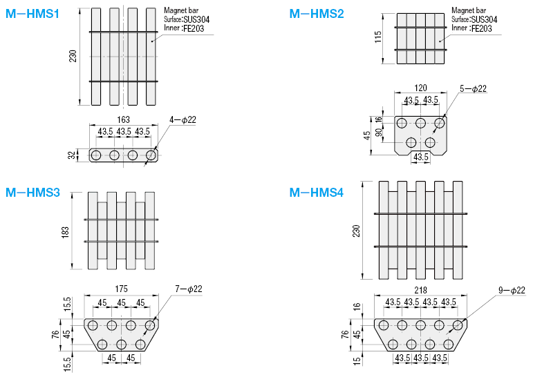 M-HMR1 | Magnet for Hopper | MISUMI | MISUMI