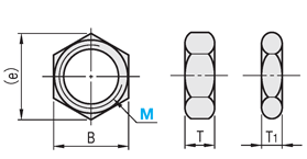 [Clean & Pack] Compact Nuts | MISUMI | MISUMI