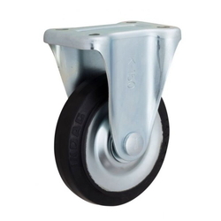 Medium Loading Caster, G-WK Type with Rubber Wheel and Mounting Fittings