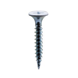 Screws - Light, Phillips, Steel, Bright Chromate Plated, White, 3.5 x 32 mm