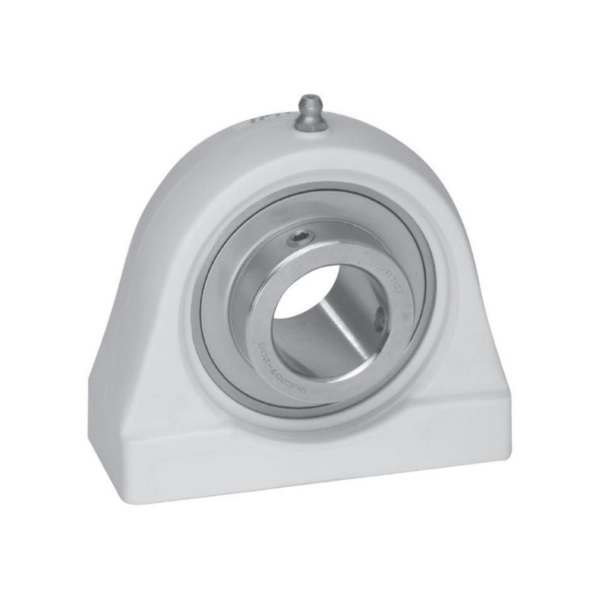 Bearing Units - Pillow Block, Tapped Base, Thermoplastic, Set Screw Locking, Complete Unit
