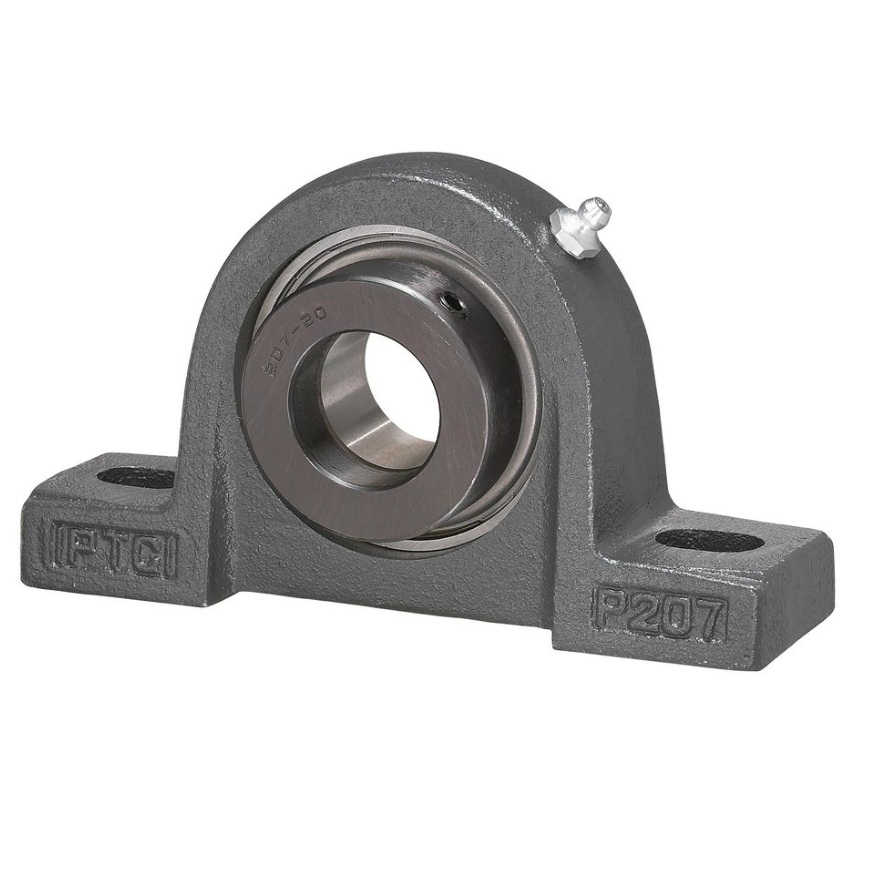 Bearing Units - Pillow Block, High Shaft Center, Eccentric Locking Collar, Complete Unit