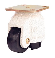 Casters - Multipurpose, Adjustable Foot, Nylon Wheel