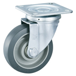 Gray Wheel Swivel Casters without Stopper - K-612J