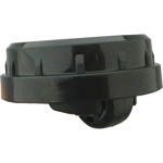 Casters - for Light Loads, Low Platform, Resin, Nylon Wheel