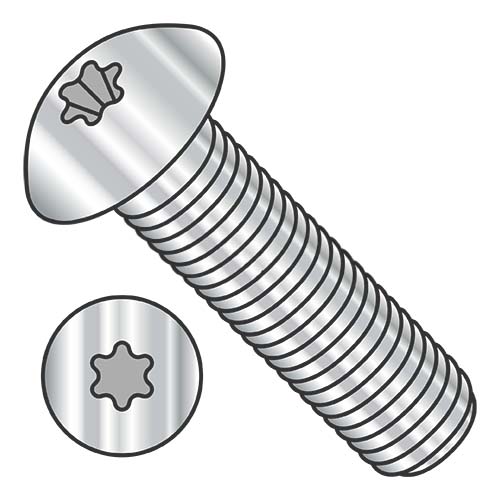 Torx Socket Button Head Cap Screws - Stainless Steel/Steel, ISO